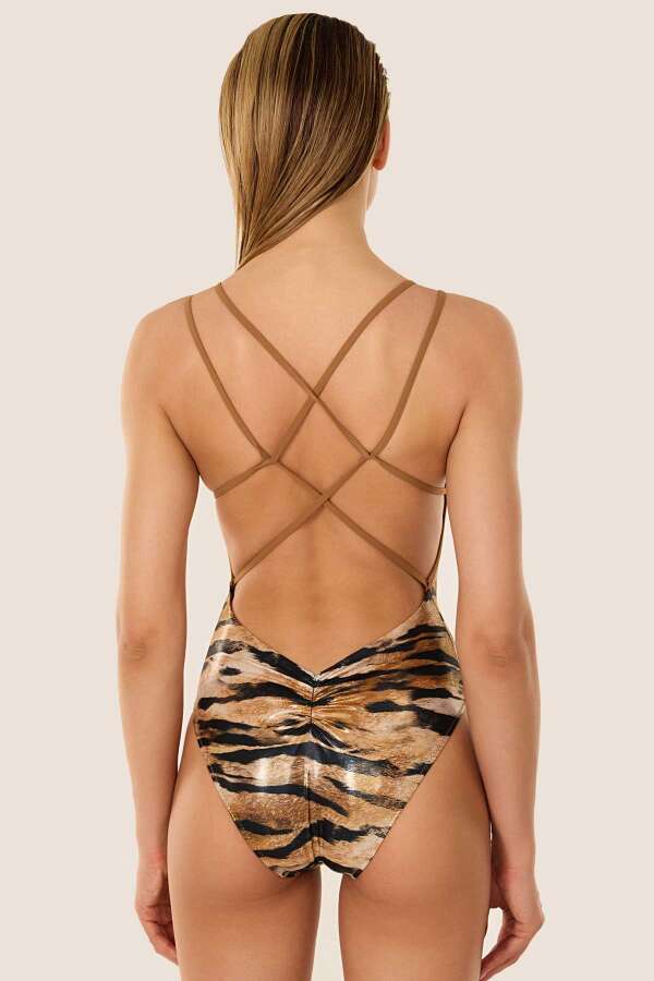 Ayyıldız 4319 Parlak Leopar Mayo - 2