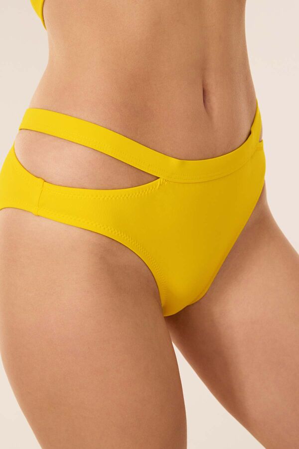Ayyıldız 3402 Sarı Bikini Takımı - 4