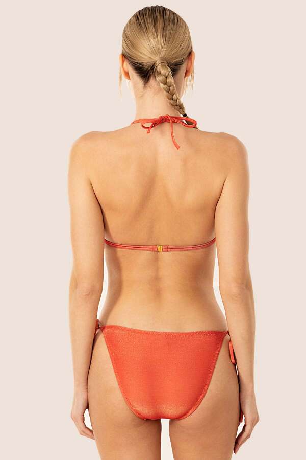 Ayyıldız 3408 Somon Simli Bikini Takımı - 2