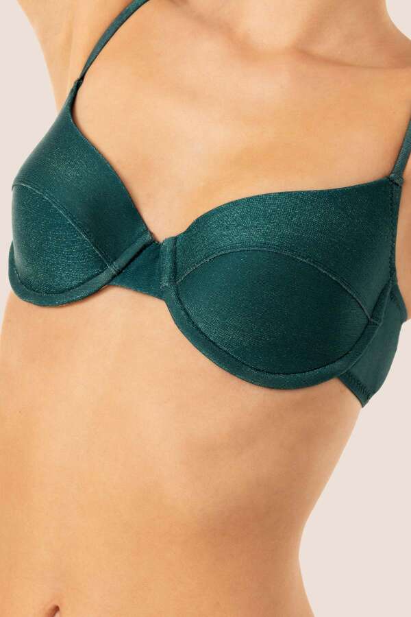 Ayyıldız 3409 Petrol Simli Kaplı Bikini Takımı - 3