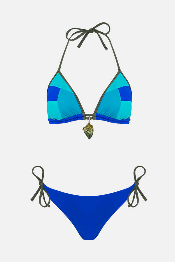 Ayyıldız 3421 Saks Bikini Takımı - 4