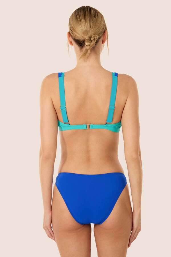 Ayyıldız 3422 Saks Bikini Takımı - 2