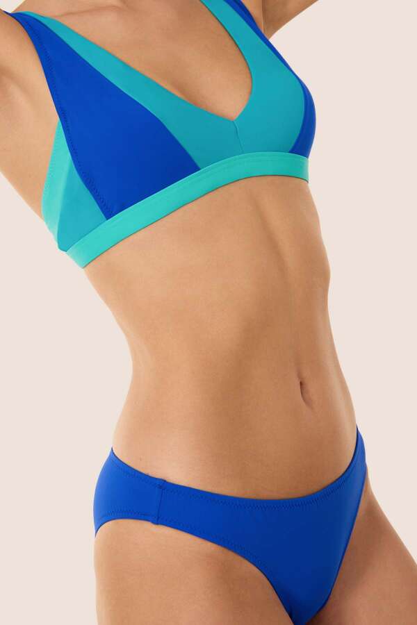 Ayyıldız 3422 Saks Bikini Takımı - 3