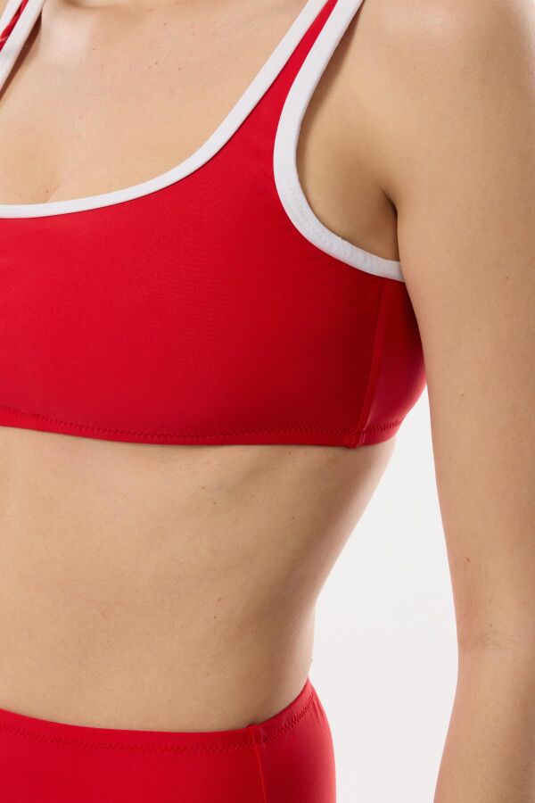 Ayyıldız 3426 Kırmızı Atlet Bikini - 3