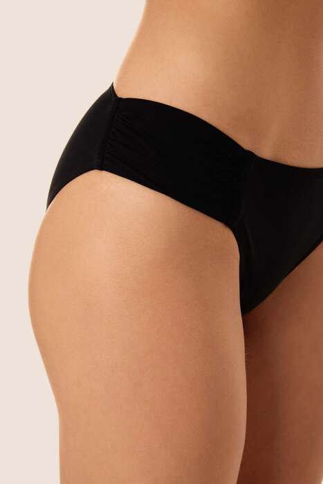 Ayyıldız 3429 Siyah Balkonet Bikini Takımı - 3