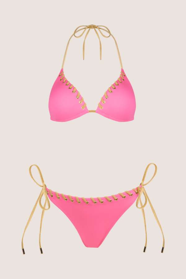 Ayyıldız 3445 Pembe Bikini Takımı - 1