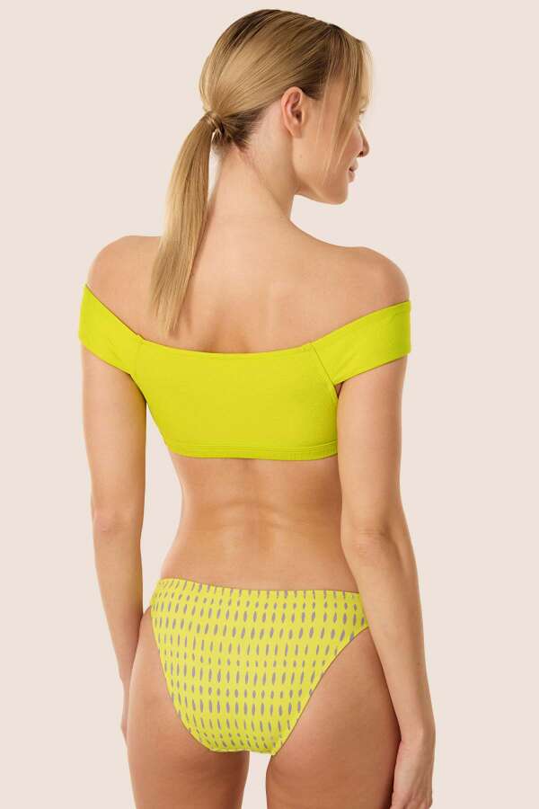 Ayyıldız 3523 Sarı Bikini Takımı - 2