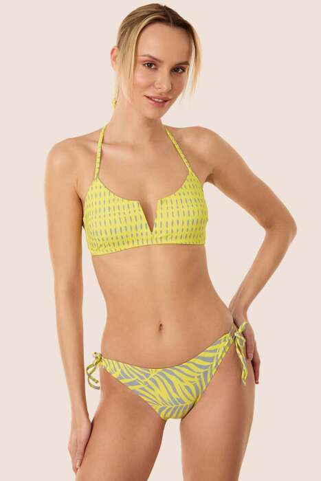 Ayyıldız 3527 Sarı Bikini Takımı - 1
