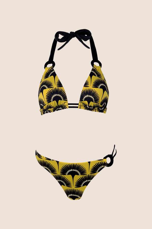 Ayyıldız 3535 Sarı Bikini Takımı - 5