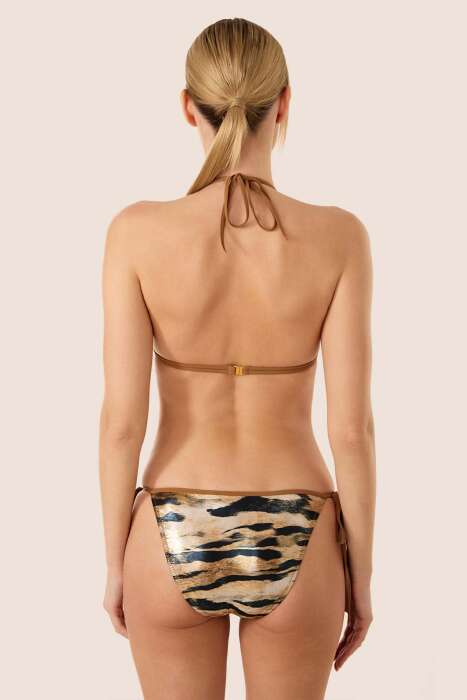 Ayyıldız 4663 Parlak Kahverengi Bikini Takımı - 2
