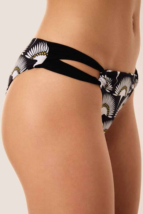 Ayyıldız 3544 Siyah Straplez Bikini Takımı - 4