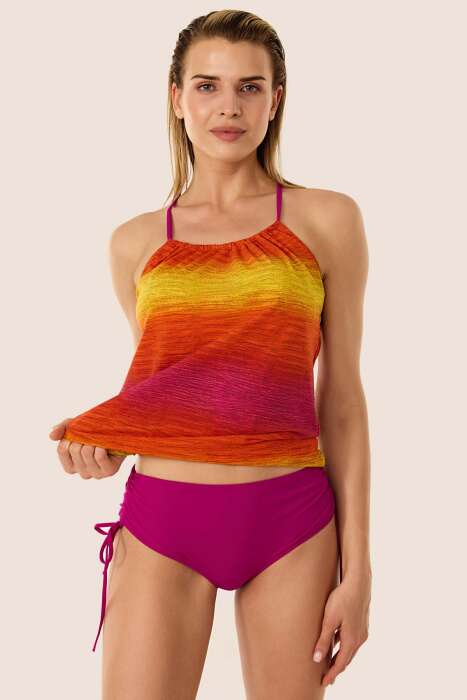 Ayyıldız 3548 Turuncu Tankini - 1