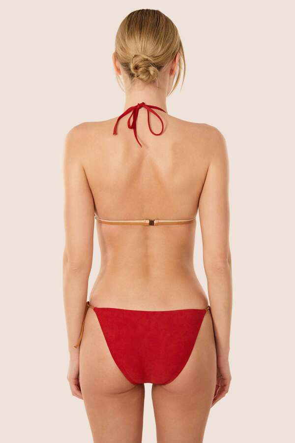 Ayyıldız 4666 Kiremit Nakış İşlemeli Bikini Takımı - 2