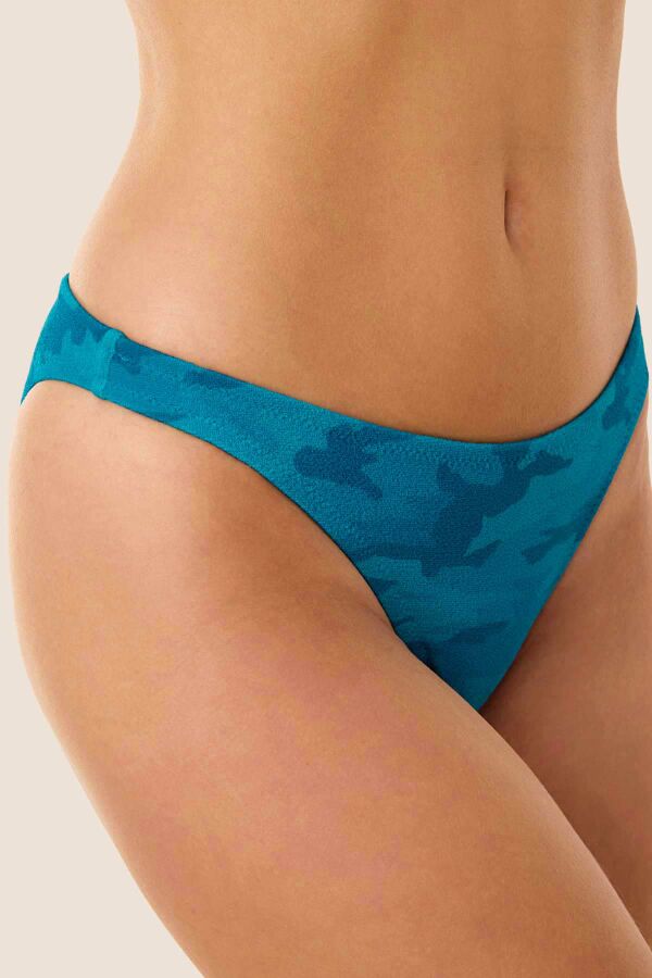 Ayyıldız 4657 Turkuaz Straplez Bikini Takımı - 3