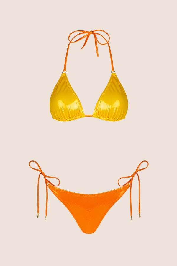 Ayyıldız 4606 Parlak Turuncu Bikini Takımı - 4