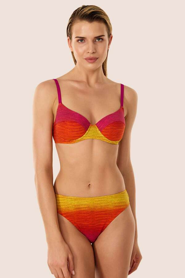 Ayyıldız 3570 Turuncu Bikini Takımı - 1