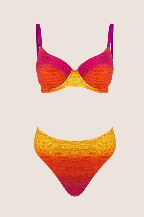 Ayyıldız 3570 Turuncu Bikini Takımı - 5