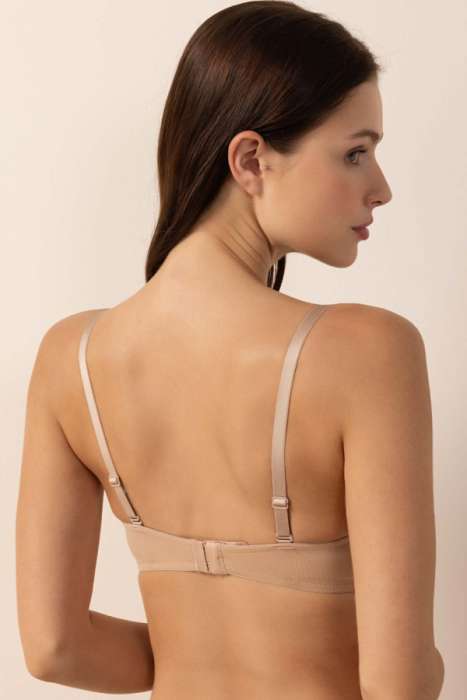 Ayyıldız 3655 Ten Straplez Push-Up Sütyen - 2