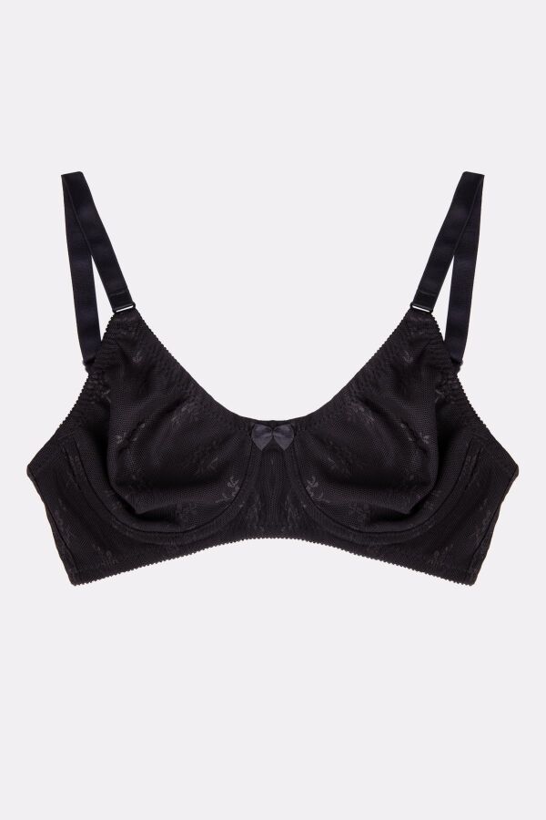 Ayyıldız 3658 Siyah Kapsız Sütyen - 5