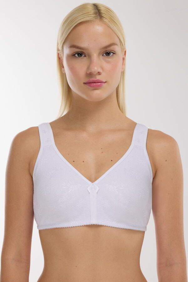 Ayyıldız 3659 Beyaz Protez Sütyeni - 1