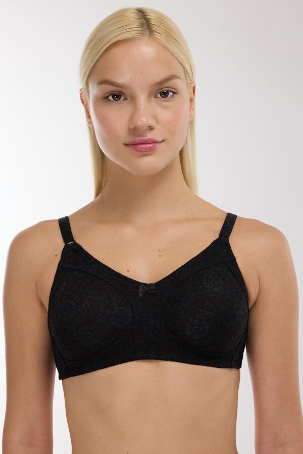 Ayyıldız 3660 Siyah Toparlayıcı Sütyen - 1