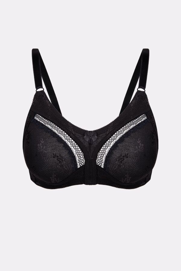 Ayyıldız 3661 Siyah Toparlayıcı Sütyen - 4