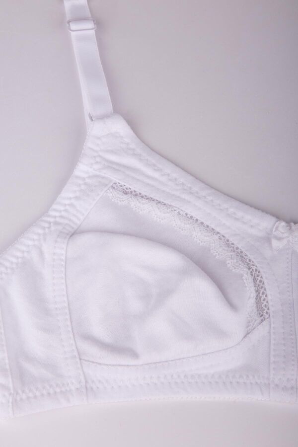 Ayyıldız 3662 Beyaz Toparlayıcı Penye Sütyen - 6