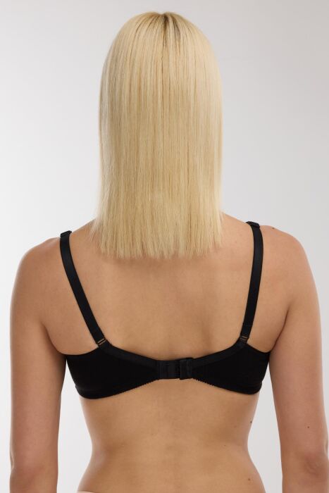 Ayyıldız 3662 Siyah Toparlayıcı Penye Sütyen - 3