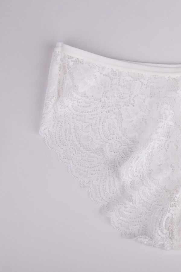 Ayyıldız 3663 Beyaz Sütyen Takım - 7