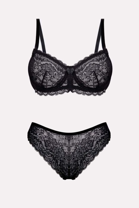 Ayyıldız 3663 Siyah Sütyen Takım - 4