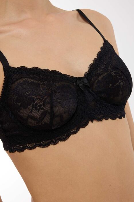 Ayyıldız 3663 Siyah Sütyen Takım - AYYILDIZ (1)