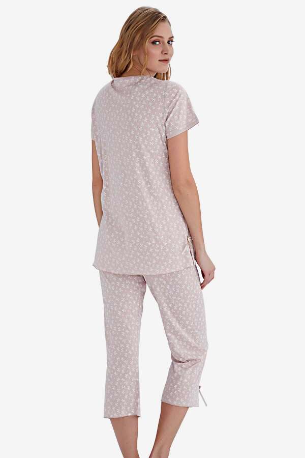 Ayyıldız 3936 Pudra Pijama Takımı - 2