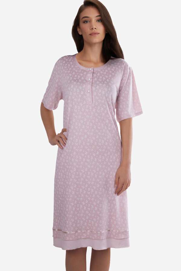 Ayyıldız 3937 Pudra Gecelik - 1