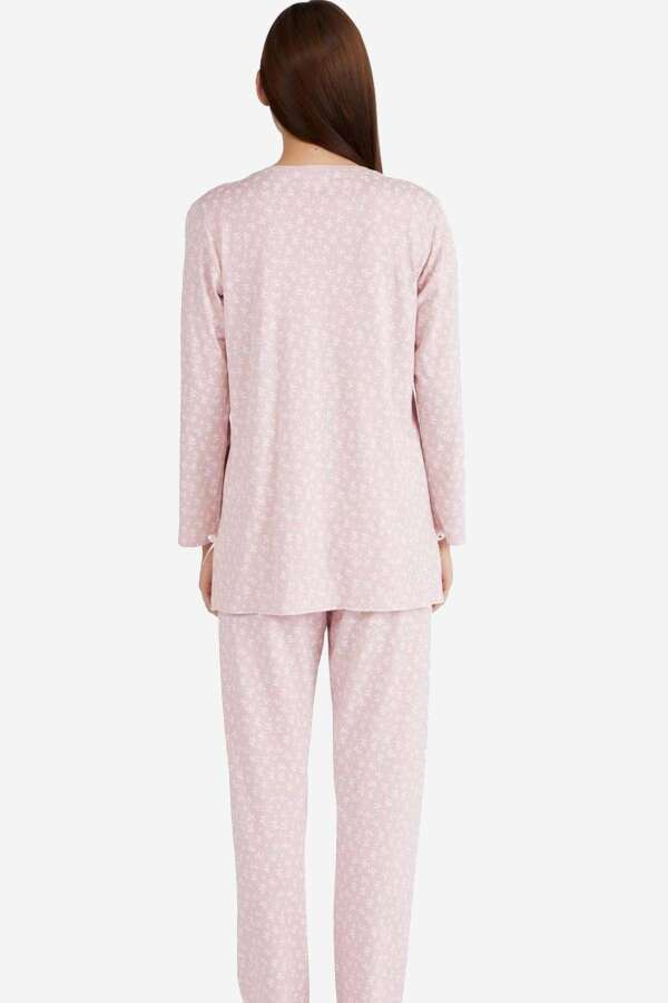 Ayyıldız 3938 Pudra Pijama Takımı - 2