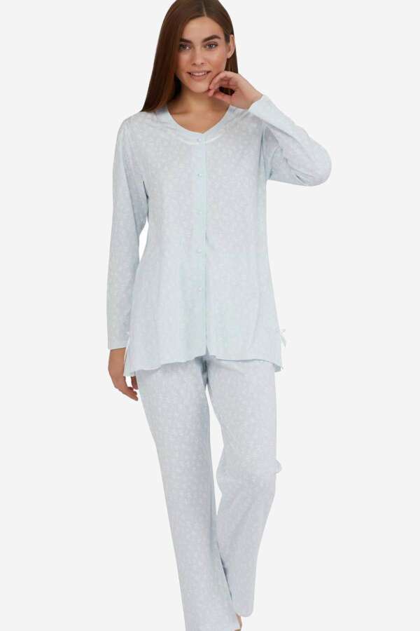 Ayyıldız 3938 Mavi Pijama Takımı - 1