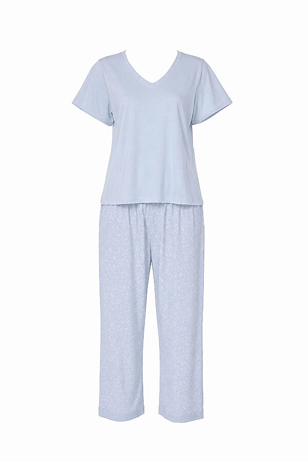 Ayyıldız 4010 Mavi Kapri Pijama Takımı - 3