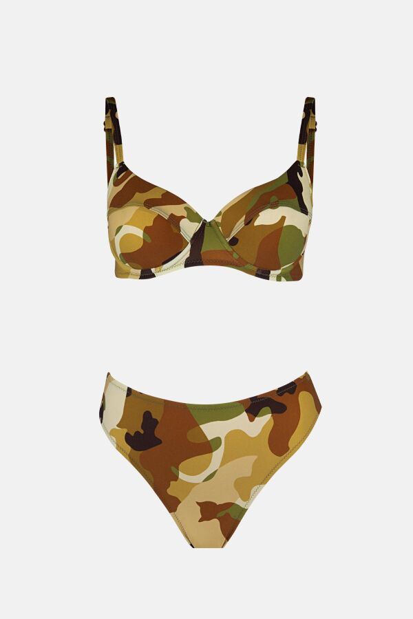 Ayyıldız 40218 Kamuflaj Toparlayıcı Bikini Takım - 4