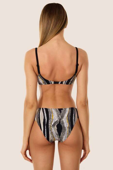 Ayyıldız 40218 Siyah Toparlayıcı Bikini Takımı - 2