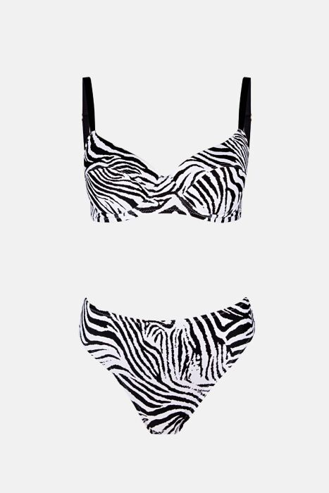 Ayyıldız 40218 Zebra Desenli Toparlayıcı Bikini Takımı - 5