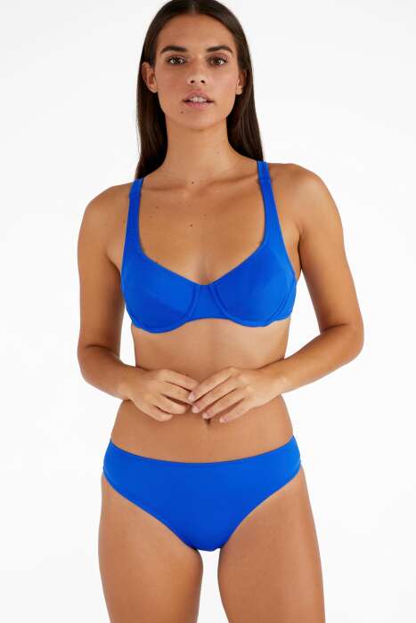 Ayyıldız 40546 Saks Bikini Takımı - 1