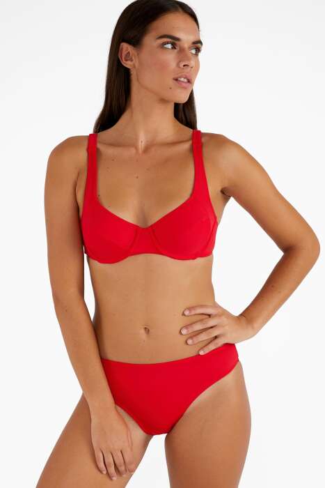Ayyıldız 40546 Kırmızı Bikini Takımı - 1