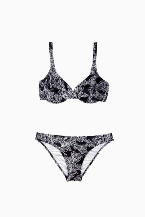 Ayyıldız 40606 Siyah Toparlayıcı Bikini Takımı - 4