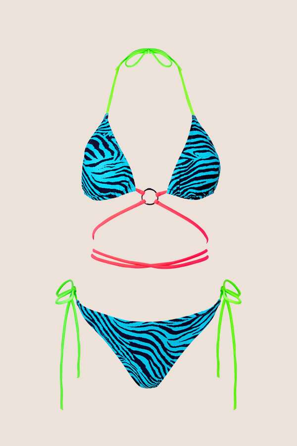 Ayyıldız 40712 Mavi Bikini Takımı - 4