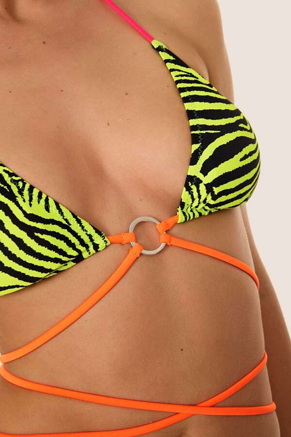 Ayyıldız 40712 Sarı Bikini Takımı - 3