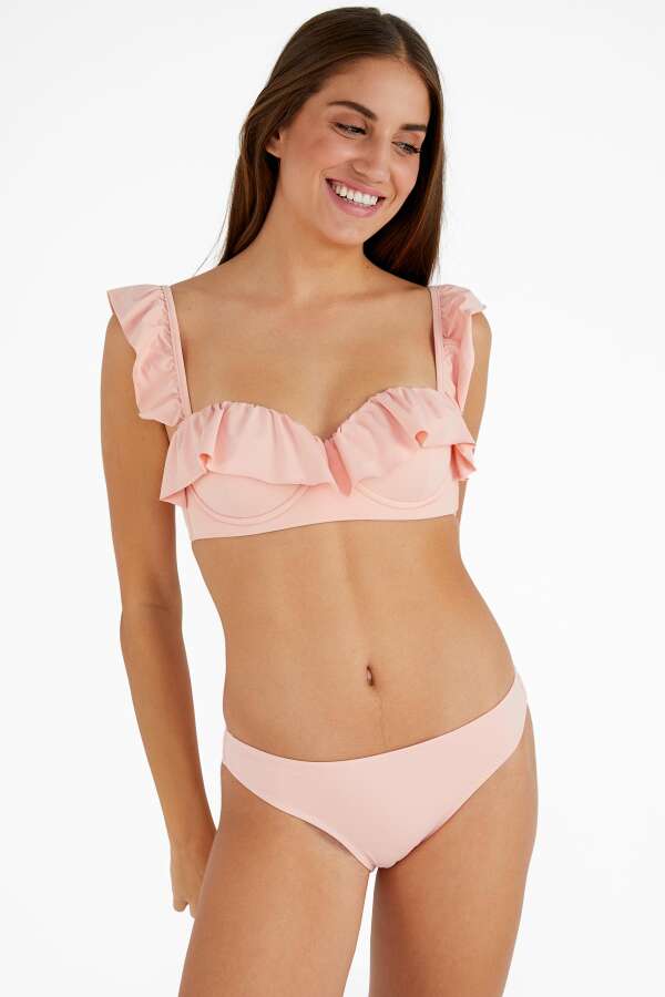 Ayyıldız 40720 Farbelalı Pudra Bikini Takımı - 1