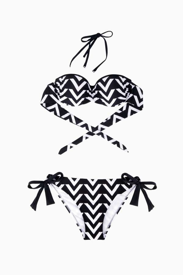 Ayyıldız 40721 Siyah Push-Up Bikini Takımı - 4