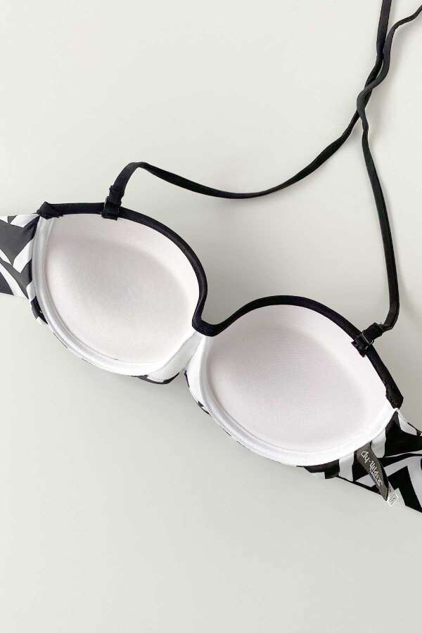 Ayyıldız 40721 Siyah Push-Up Bikini Takımı - 5