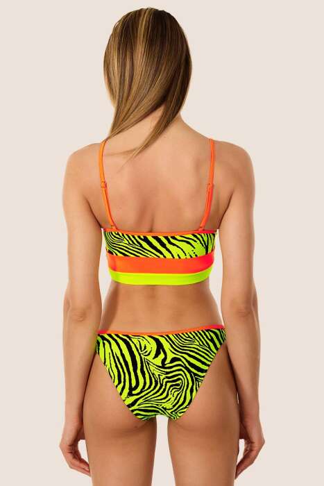 Ayyıldız 40736 Sarı Atlet Bikini Takımı - 2