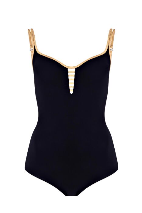 Ayyıldız 4222 Siyah Gold Balkonet Mayo - 4