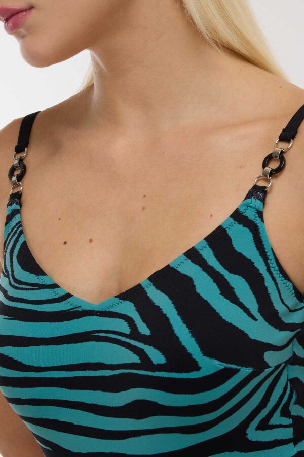 Ayyıldız 4300 Siyah Yeşil Toparlayıcı Mayo - 2